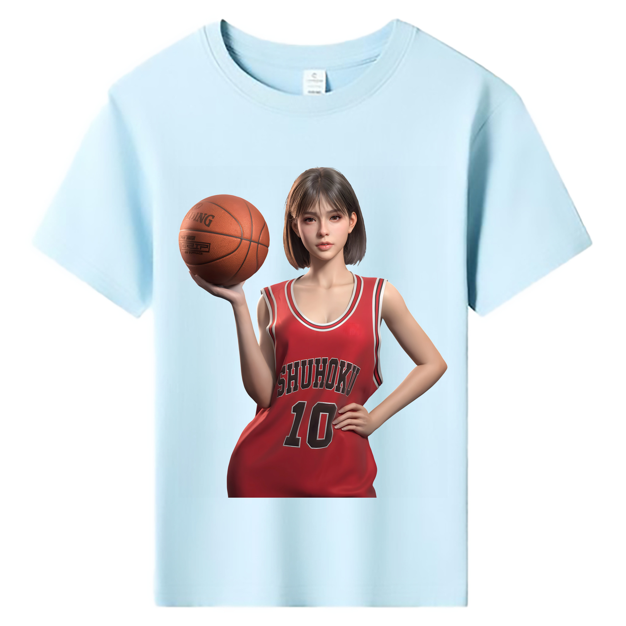 （画像用） SLAM DUNK／スラムダンク 綿100％キッズTシャツ（フロントプリント）